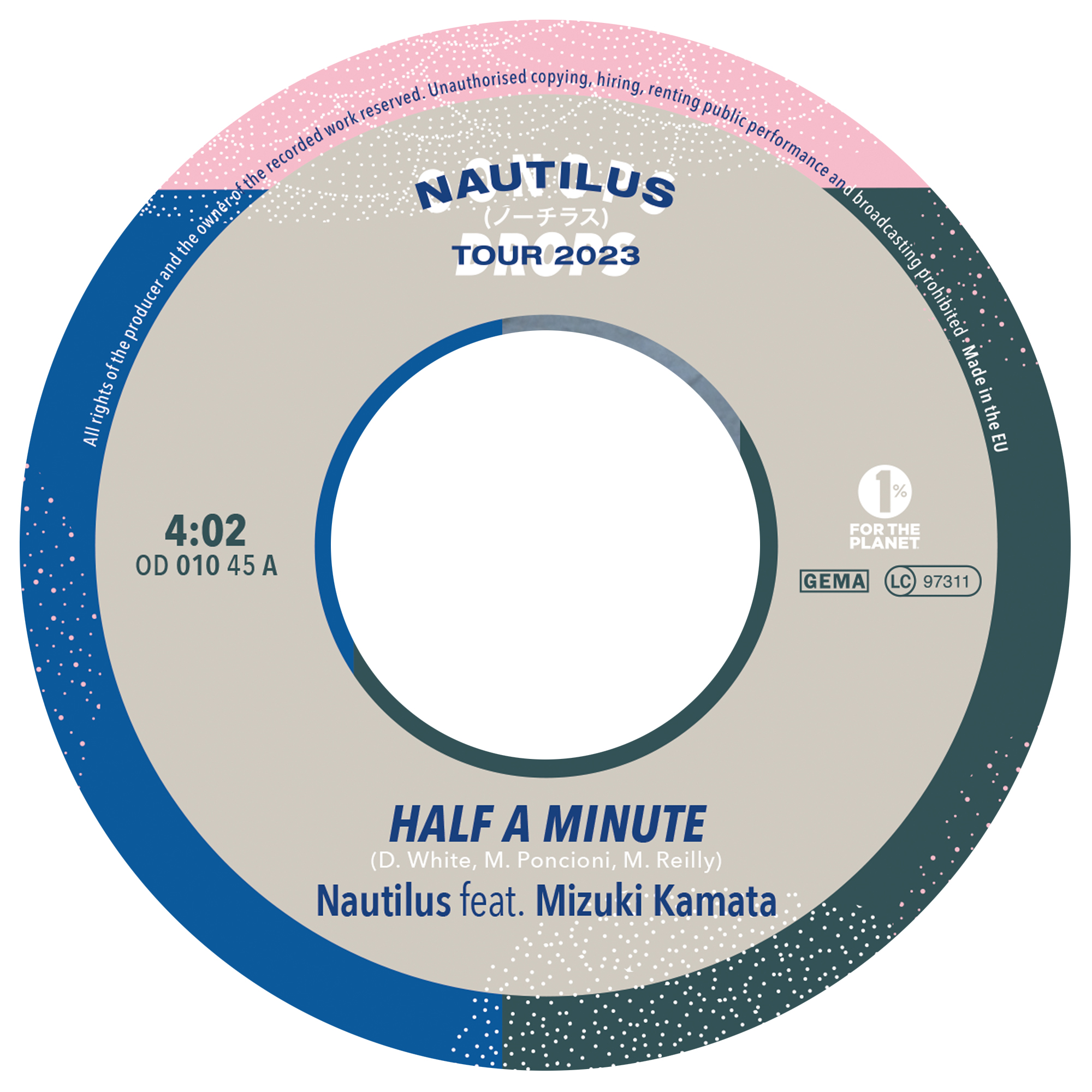 Nautilus feat. Mizuki Kamata – Half A Minute / Dirty Old Bossa Nova
