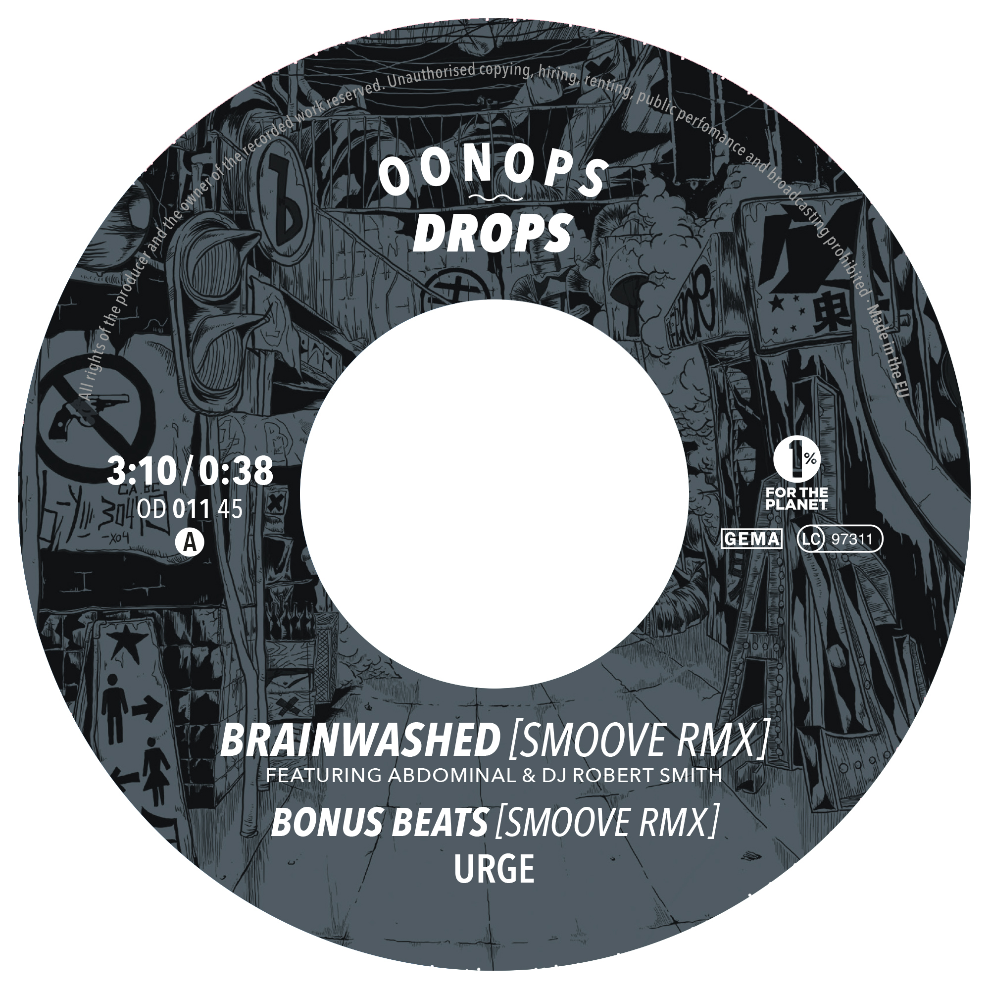 Urge feat. Abdominal & DJ Robert Smith – Brainwashed (Smoove Remixed)
